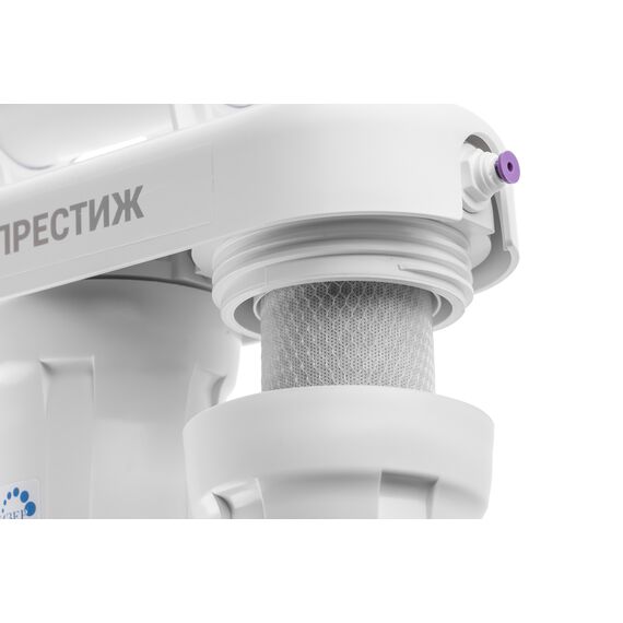 Фильтр для воды Гейзер Престиж с обратным осмосом, Модификация: без насоса, Минерализация воды: нет, Модель питьевого крана: №6, Объём бака (общий): 12 л, изображение 7