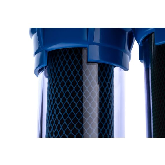 Проточный питьевой фильтр Гейзер Био 312, Модификация: для мягкой воды, Колбы: прозрачные, Модель питьевого крана: №6, изображение 5