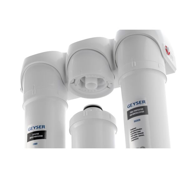 Проточный питьевой фильтр Гейзер Смарт Био 511 для обеззараживания воды, Модификация: для мягкой воды, Модель питьевого крана: №6, изображение 4