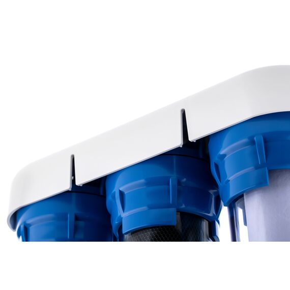 Проточный питьевой фильтр Гейзер Био 322, Модификация: для жёсткой воды, Колбы: прозрачные, Модель питьевого крана: №6, изображение 5