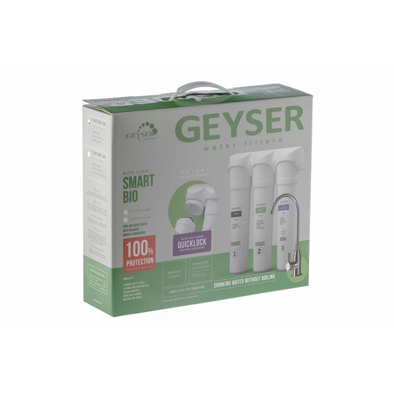 Проточный питьевой фильтр Гейзер Смарт Био 511 для обеззараживания воды, Модификация: для мягкой воды, Модель питьевого крана: №6, изображение 10