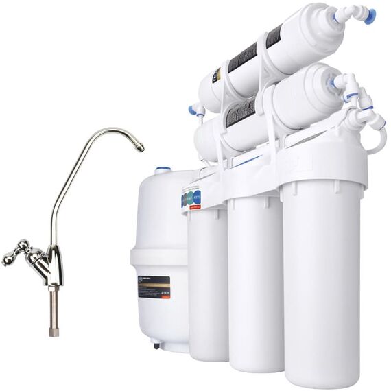 Фильтр для воды Prio Новая Вода Praktic Osmos OU400 с обратным осмосом, изображение 2