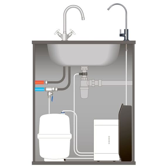 Фильтр для воды Prio Expert Osmos MO600 с обратным осмосом, изображение 9