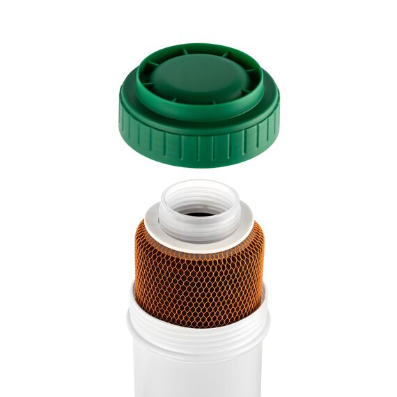 Картридж Гейзер Арагон-2 Био для очистки, умягчения и обеззараживания воды с высоким уровнем минерализации, Рекомендован для: сверх-жёсткой воды, Типоразмер: Slim Line 10", Температура воды: до +75 °C, Удаление вирусов и бактерий: да, изображение 11