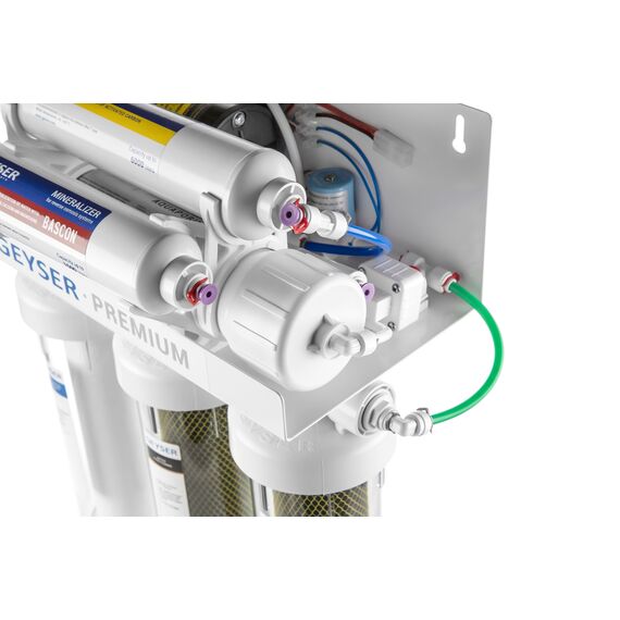 Фильтр для воды Гейзер Премиум-П с обратным осмосом, Модификация: с насосом, Минерализация воды: есть, Производительность мембраны: 175 GPD, изображение 4