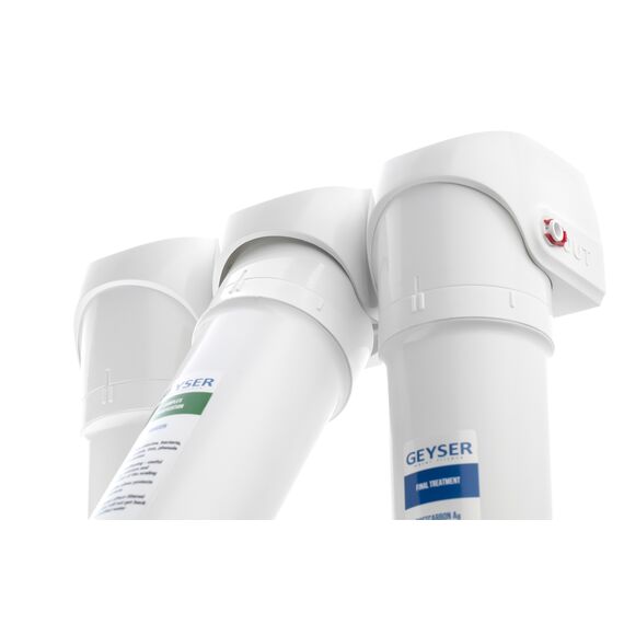 Проточный питьевой фильтр Гейзер Смарт универсальный (без крана), Модификация: для жёсткой воды, Модель питьевого крана: без крана, изображение 2