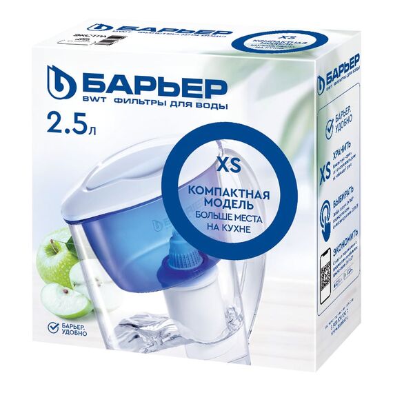 Фильтр-кувшин Барьер Экстра синего цвета, изображение 4