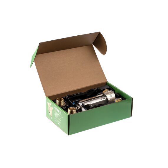 Магистральный фильтр Гейзер Бастион 111 3/4", Типоразмер: нестандартный, Наружная резьба: 3/4", Температура воды: до +40°C, Тонкость очистки: 90 микрон, изображение 7