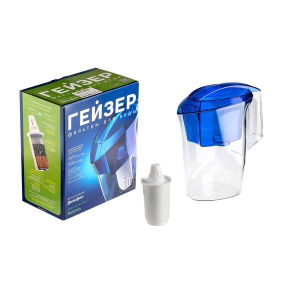 Фильтр-кувшин Гейзер Аквилон синего цвета, Цвет: синий, изображение 8