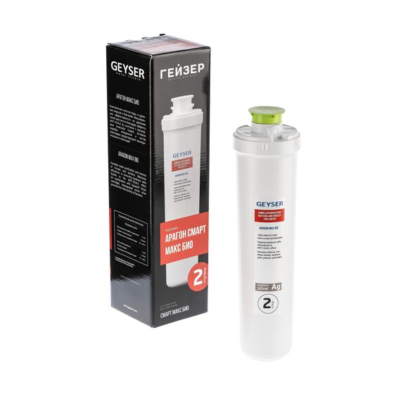 Картридж Гейзер Арагон Смарт Макс Био для умягчения жёсткой воды, изображение 6