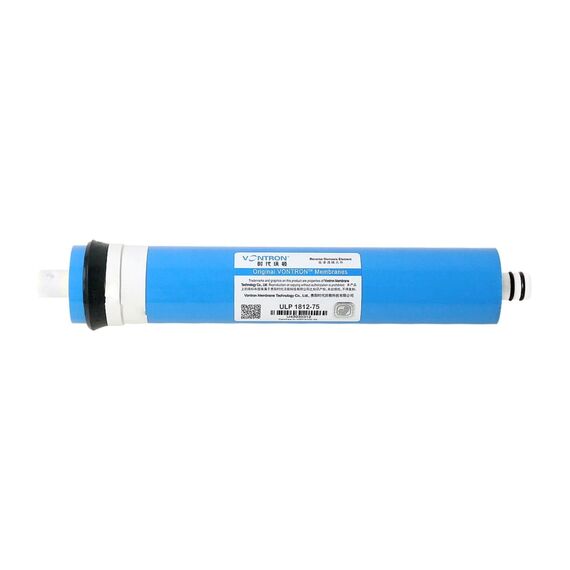 Мембрана обратного осмоса Vontron ULP 1812-75, Типоразмер: 1812 / 2012, Температура воды: до +40 °C, Галлон / сутки (GPD): 75