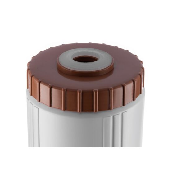 Картридж Гейзер WsFe 20BB для умягчения и обезжелезивания жёсткой воды, Типоразмер: Big Blue 20", Температура воды: до +40 °C, Тонкость очистки: не нормируется, изображение 2