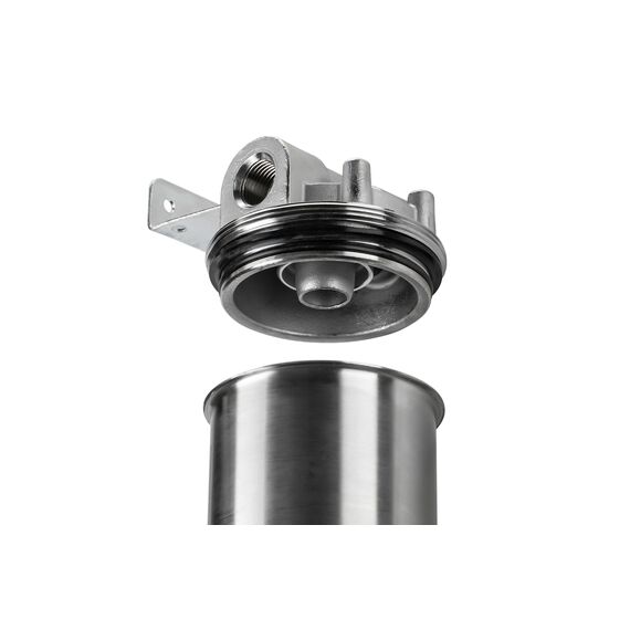 Корпус магистрального фильтра Гейзер HS 10SL 1/2", Типоразмер: Slim Line 10", Внутренняя резьба: 1/2", Температура воды: до +93°С, изображение 5