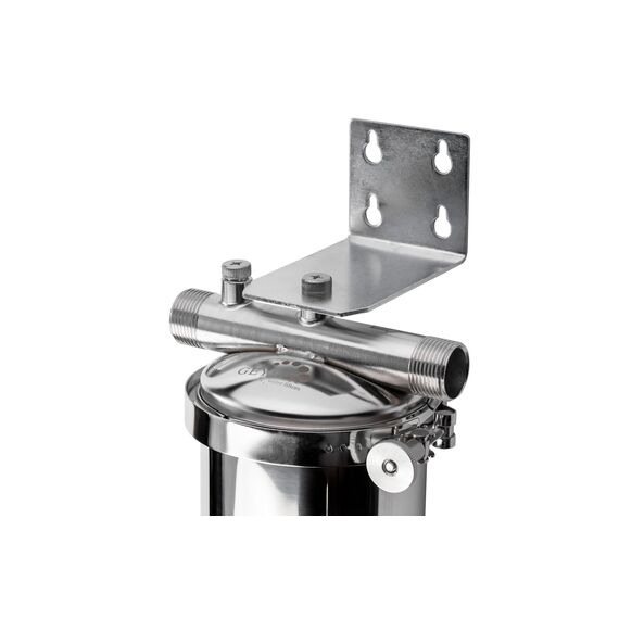 Магистральный фильтр Гейзер Тайфун 20BB, Типоразмер: Big Blue 20", Наружная резьба: 1", Температура воды: до +95°C, Тонкость очистки: 2 микрона, изображение 3