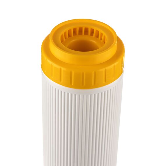 Картридж Гейзер БС-10SL для умягчения жёсткой воды, Типоразмер: Slim Line 10", Температура воды: до +35 °C, Тонкость очистки: не нормируется, изображение 2