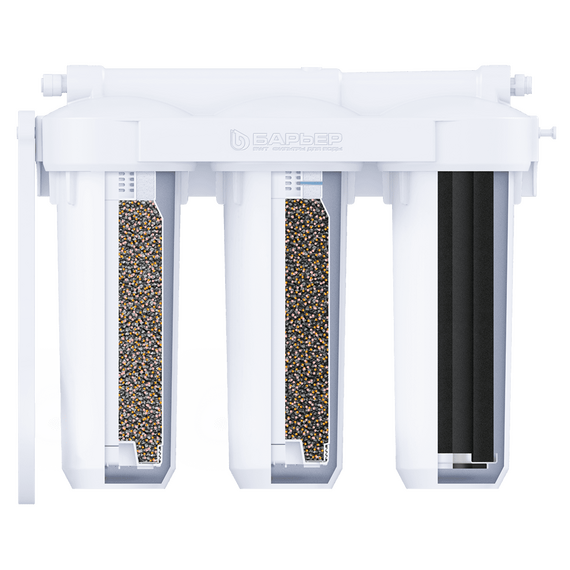 Проточный питьевой фильтр Барьер Профи Жесткость х2, изображение 3