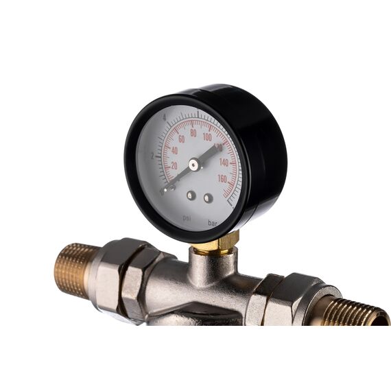 Магистральный фильтр Гейзер Бастион 123 1/2" (7508165201), Типоразмер: нестандартный, Наружная резьба: 1/2", Температура воды: до +80°C, Тонкость очистки: 90 микрон, изображение 6