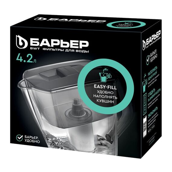 Фильтр-кувшин Барьер Прайм зелёного цвета, изображение 4