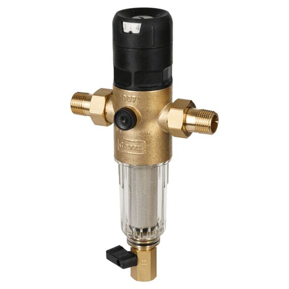 Магистральный фильтр Goetze FD07-3/4C (SP), Типоразмер: нестандартный, Наружная резьба: 3/4", Температура воды: до +40°C, Тонкость очистки: 100 микрон, изображение 3