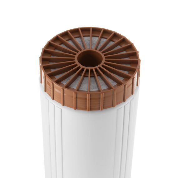 Картридж Гейзер RSFE-20BB для удаления железа и сероводорода, Типоразмер: Big Blue 20", Температура воды: до +35 °C, Тонкость очистки: не нормируется, изображение 5