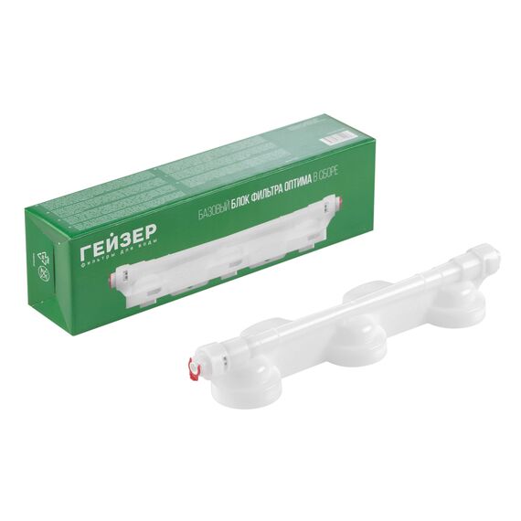 Моноскоба Гейзер Оптима в сборе с фитингами, изображение 2