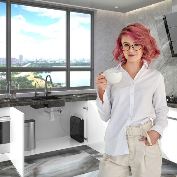 Проточный питьевой фильтр Prio Новая Вода Expert M400, изображение 6