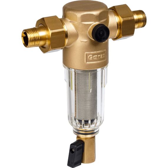 Магистральный фильтр Goetze FM07-3/4C, Типоразмер: нестандартный, Наружная резьба: 3/4", Температура воды: до +40°C, Тонкость очистки: 100 микрон, изображение 2