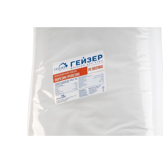 Фильтрующий ионообменный наполнитель Гейзер Пюрезин РС 002, изображение 2