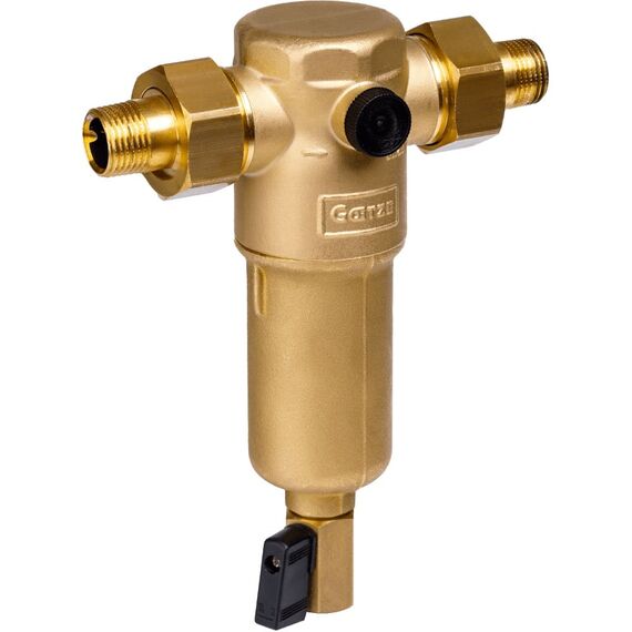 Магистральный фильтр Goetze FM07-3/4H, Типоразмер: нестандартный, Наружная резьба: 3/4", Температура воды: до +85°C, Тонкость очистки: 100 микрон, изображение 2