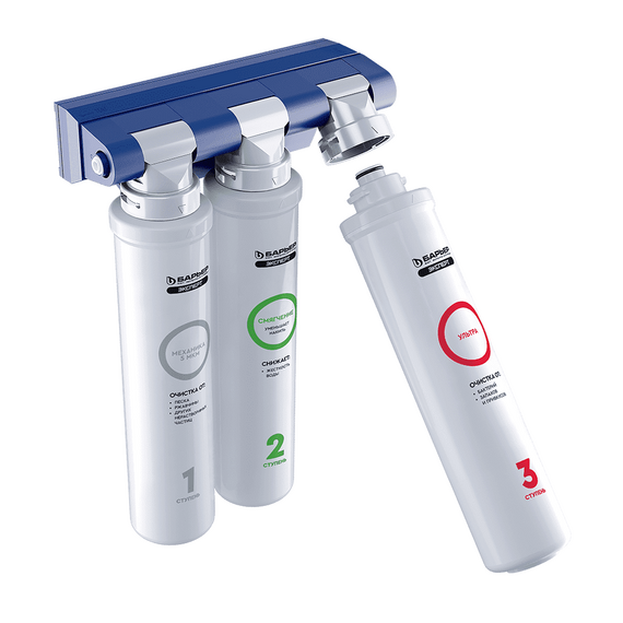 Проточный питьевой фильтр Барьер Эксперт Смягчение Био, изображение 2