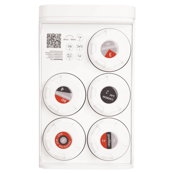 Фильтр для воды Angstra R-600 с обратным осмосом, Модификация: с насосом, Минерализация воды: нет, Модель питьевого крана: F-304SS, Объём бака (общий): без бака, изображение 5