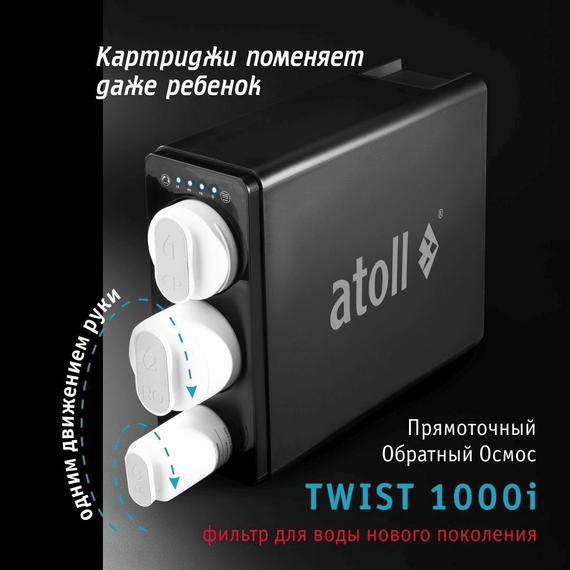 Набор сменных картриджей для atoll TWIST 1000i, изображение 2