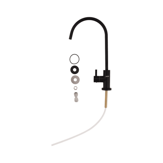 Кран atoll F-1001-MB для фильтра под мойкой, изображение 3