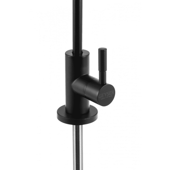 Кран Гейзер FlowMaster (черный) для фильтра под мойкой, изображение 4