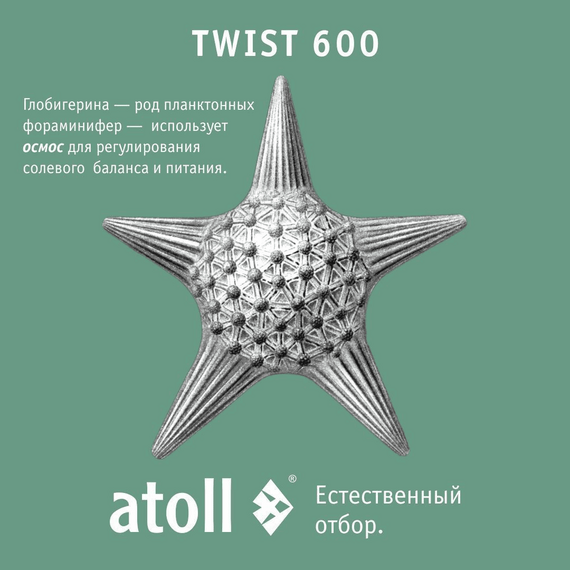 Набор сменных картриджей для atoll TWIST 600 (префильтр и мембрана), изображение 5