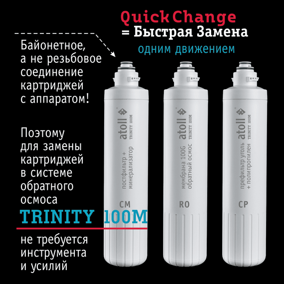 Набор сменных картриджей atoll №119m, изображение 8