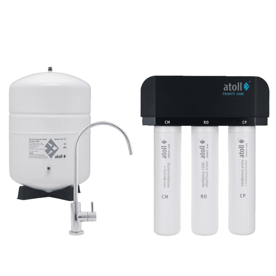 Фильтр для воды atoll TRINITY 100M с обратным осмосом