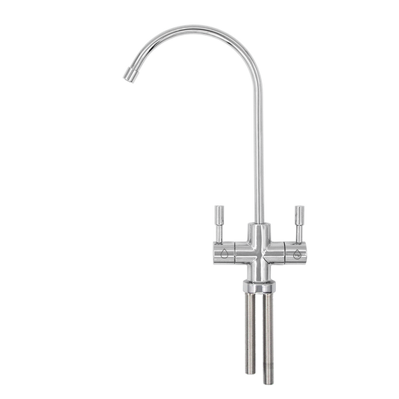 Кран Барьер (серебро) для фильтра под мойкой, изображение 2