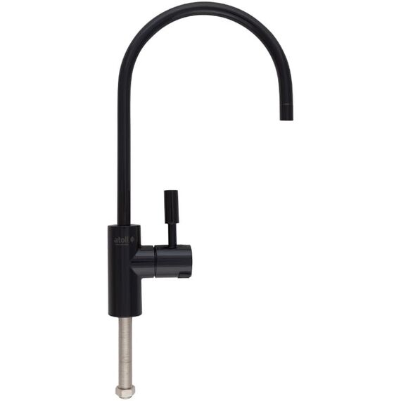Кран atoll A-8883-BB LED для фильтра под мойкой, Цвет: чёрный, изображение 2