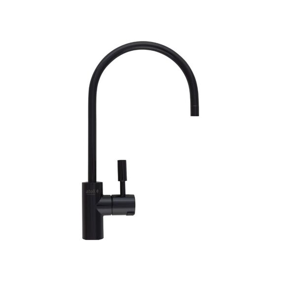 Кран atoll A-8883-BB LED для фильтра под мойкой, Цвет: чёрный