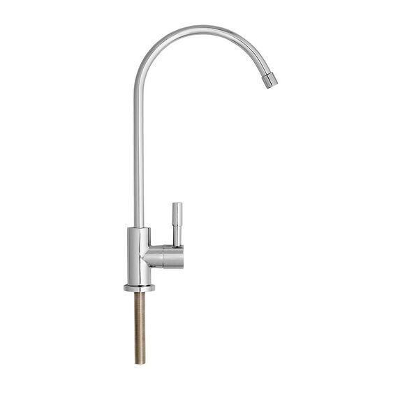 Кран Барьер (серебро) для фильтра под мойкой, Цвет: серебро, изображение 2