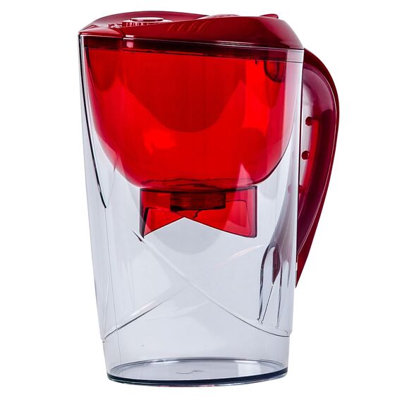 Фильтр-кувшин Гейзер Аквариус красного цвета, Цвет: красный, изображение 2