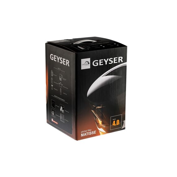 Фильтр-кувшин Гейзер Матисс цвета хром, изображение 3