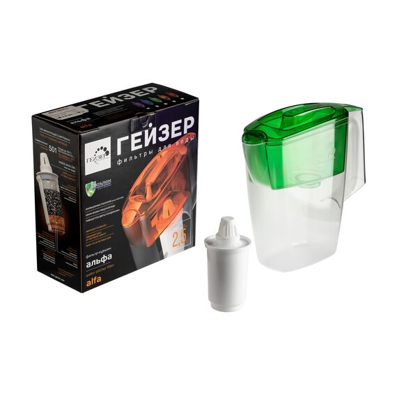 Фильтр-кувшин Гейзер Мини зелёного цвета, Цвет: зелёный, изображение 5