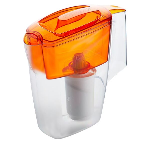 Фильтр-кувшин Гейзер Альфа оранжевого цвета, Цвет: оранж, изображение 2 Фильтр-кувшин Гейзер Альфа оранжевого цвета, Цвет: оранж, изображение 2