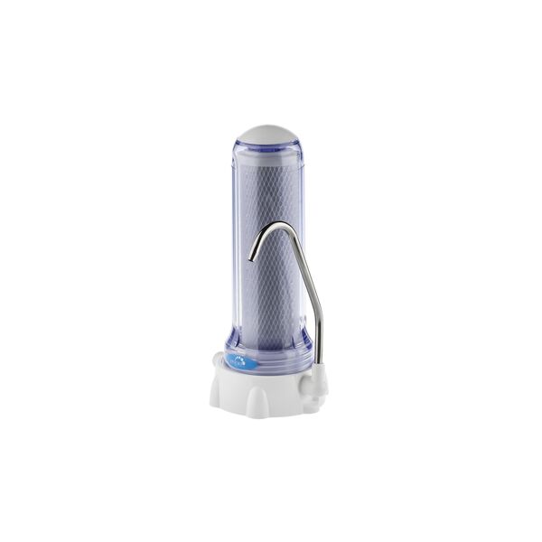 Проточный питьевой фильтр Гейзер-1УК Евро с прозрачной колбой, Модификация: для мягкой воды, Колбы: прозрачные