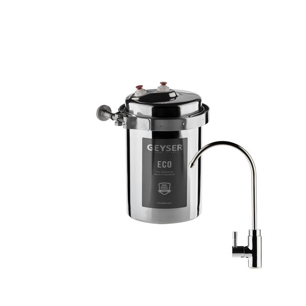 Проточный питьевой фильтр Гейзер Эко для мягкой воды, Модификация: для мягкой воды, Модель питьевого крана: №6
