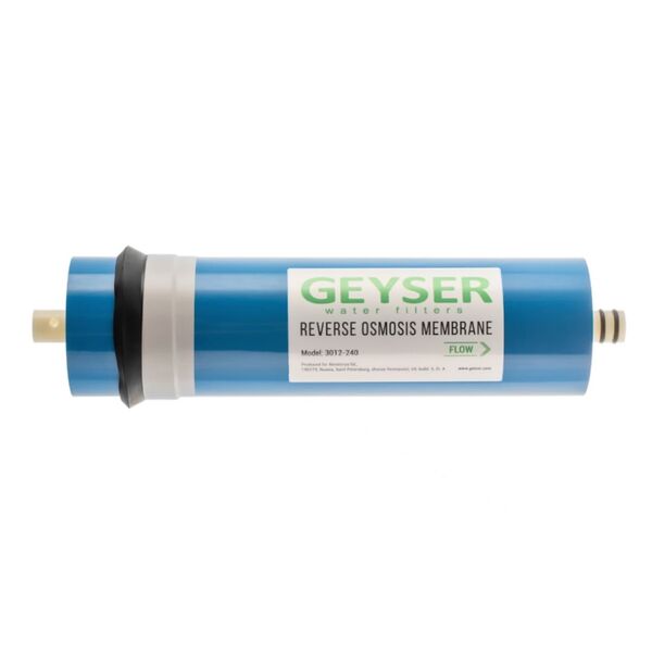Мембрана обратного осмоса Geyser 3012-240 GPD, Типоразмер: 3012 / 3213, Температура воды: до +40 °C, Галлон / сутки (GPD): 240, Тонкость очистки: 0,0001 мкм